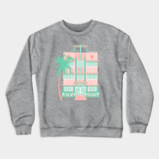 Art Deco Hotel Crewneck Sweatshirt